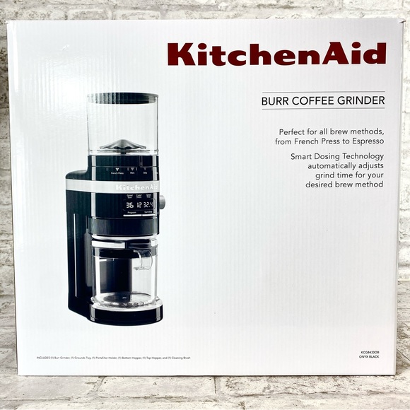 KitchenAid Kitchen New Kitchen Aid Onyx Black Burr Coffee Grinder